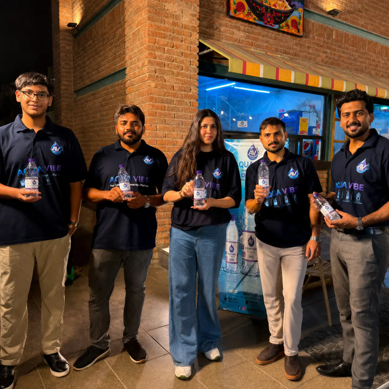 Aqua Vibe Team Hydration Partner